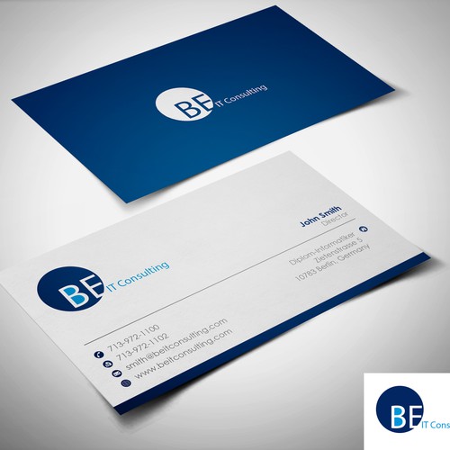 Stationery für BE IT Consulting デザイン by Brand War