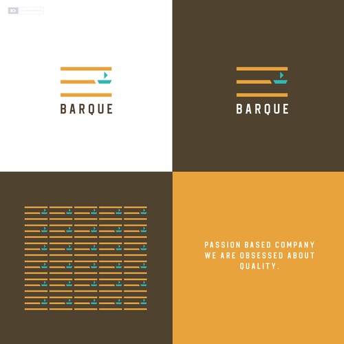 Barque - Logo and Identity Diseño de KisaDesign