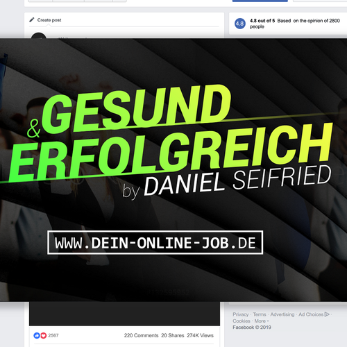 Facebook cover contest entry by phategy