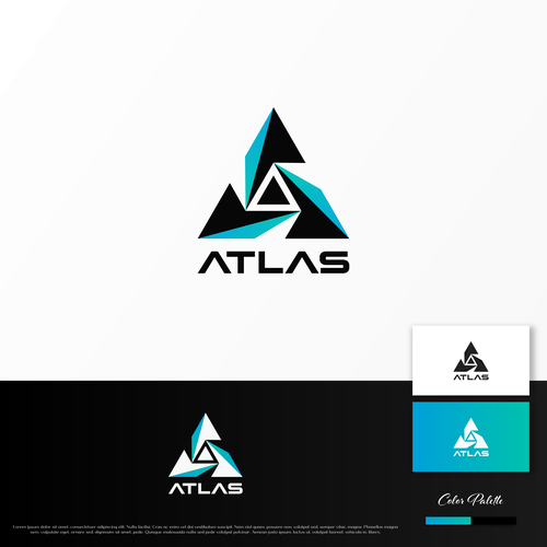 Abstract logo for crypto project Design by Direwolf Design