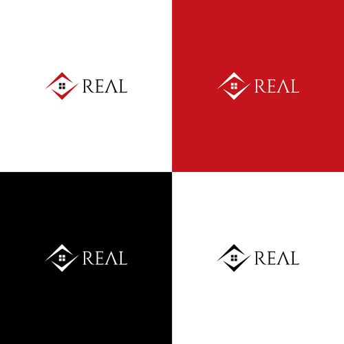 Logo for Real, project management consultancy in luxury real estate and construction Design by Zenius_