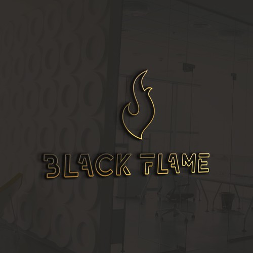 Cool, masculine Logo for company name „Black Flame” Design von Arman_k