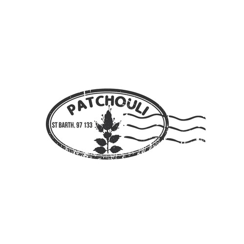 PATCHOULI ST BARTH Design by mow.logo