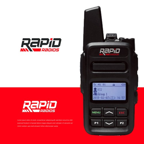 Masculine and Hip design for Walkie Talkie Brand Design by AD-99™