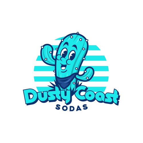 Logo for 80s and 90s soda drinks Design by Carlos Arriaga