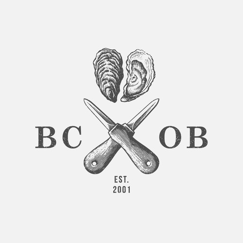 Oyster Bar logo Design by vuveeh™