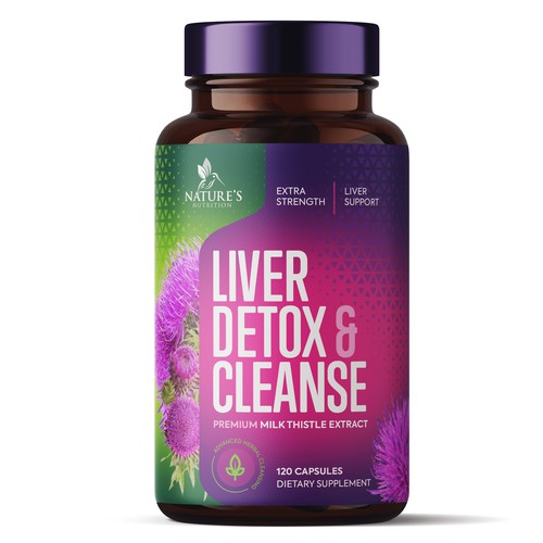 Natural Liver Detox & Cleanse Design Needed for Nature's Nutrition Diseño de gs-designs