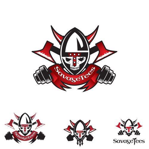 Badass Logo for new T-Shirt and Apparel Company Design by creativica design℠