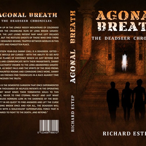 Create the cover for a chilling ghost story Design by Hanishniv