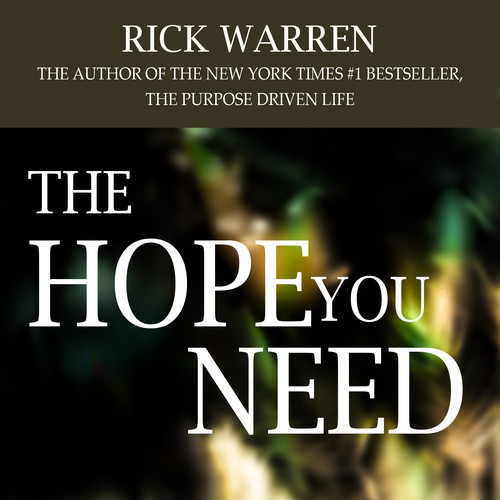 Design Rick Warren's New Book Cover Diseño de margielou