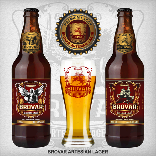 A Can of Beer infused with goodness needs a label Design by DataDesign99d