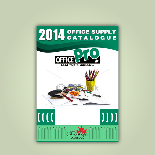 Diseño de Create a winning 2014 Cover for an Office Supply Catalogue, WE HAVE UPGRADED  de IcarusDesign