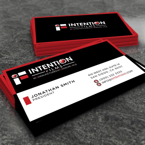 Film Company Business Card Design by Mili_Mi