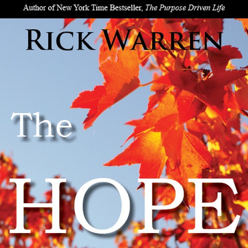 Design Rick Warren's New Book Cover Design réalisé par benjamin12345