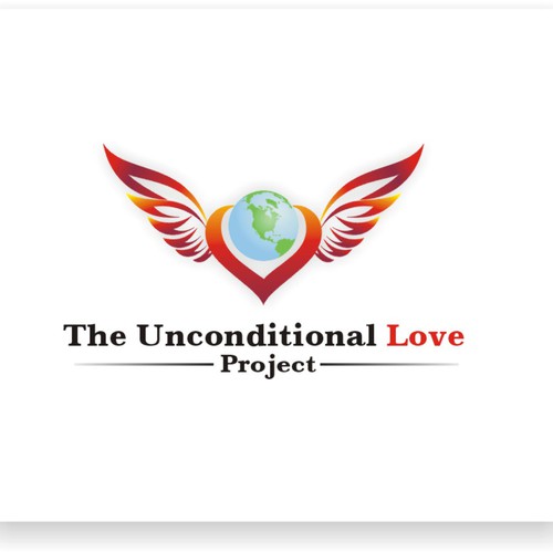 Create a logo to attract the attention to a great cause; The Unconditional Love Project. Design by javas_Tyo