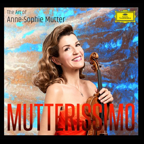 Illustrate the cover for Anne Sophie Mutter’s new album Ontwerp door RIAUTE LUDOVIC