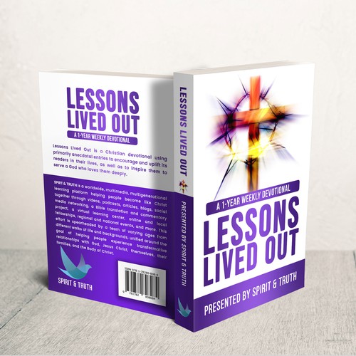 We need a captivating cover for our 1-year Devotional! Design by Zahari Studio