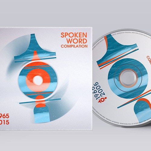 Spoken Word Compilation CD Artwork Design by Aubergine Designs