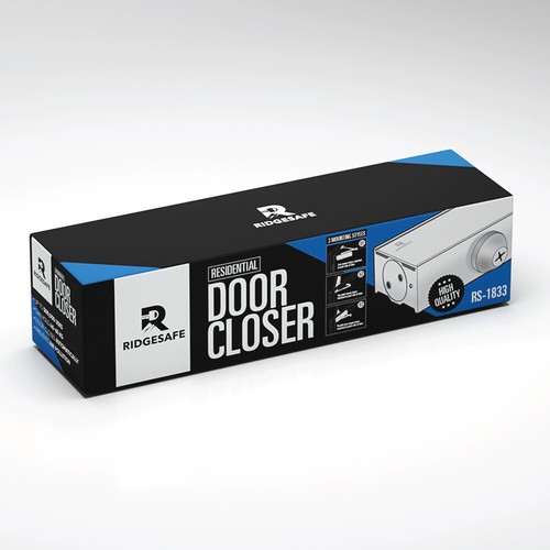 Design a Modern Packaging Design for Hardware Company (Door Closer) Design by Dem Ro