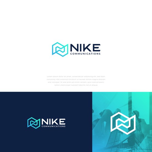 Nike Communications Logo Contest Design by genesis.design