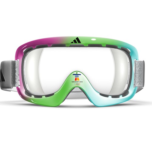 Design adidas goggles for Winter Olympics Design by Fresh Design