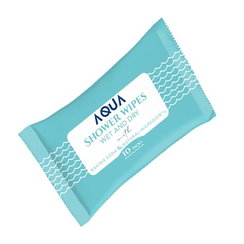 AQUA SHOWER WIPES :D Design by Gergana ®