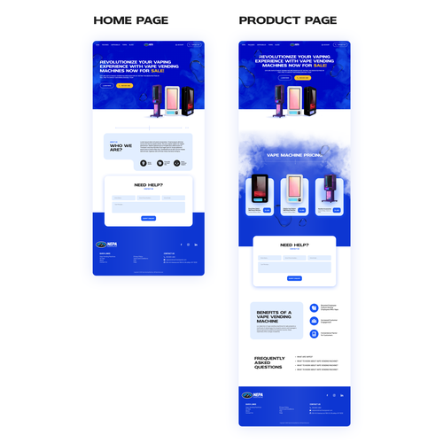 Need Homepage & Inner Page Redesigned for Website Design von YashabArtistry