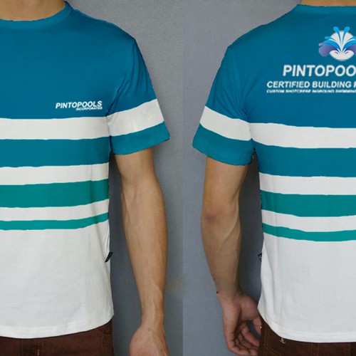 NEW Tshirt Design for swimming pool company Design by tedi mercon