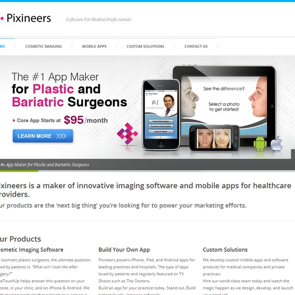 Pixineers Inc. needs a new banner ad