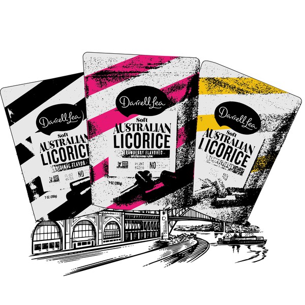 Australian licorice brand