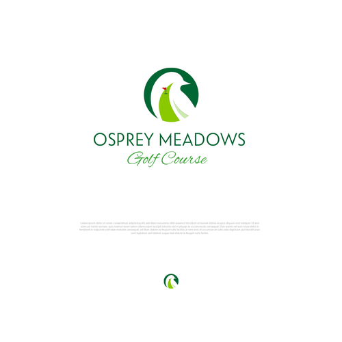 Golf Course Logo - Osprey Meadows Golf Course at Tamarack Design by reflect the style ™