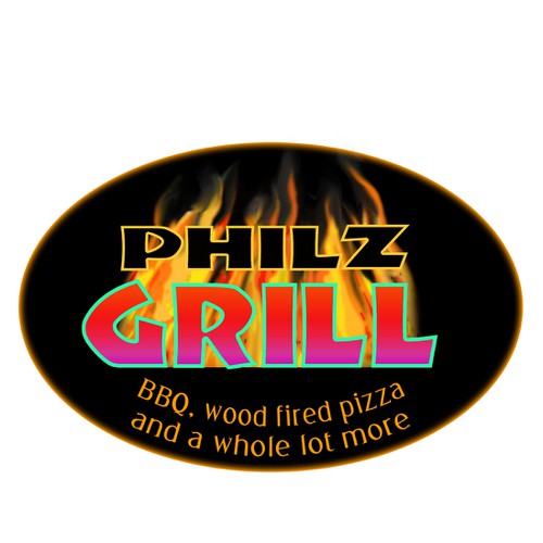philzgrill needs a new logo Design by Franagain