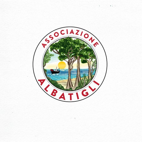 "An illustrative, authentic, hand-drawn colourful logo for a local association in Abruzzo, Italy" winning Logo design