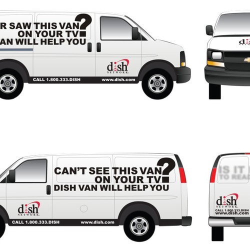 V&S 002 ~ REDESIGN THE DISH NETWORK INSTALLATION FLEET Design by zephcrazy