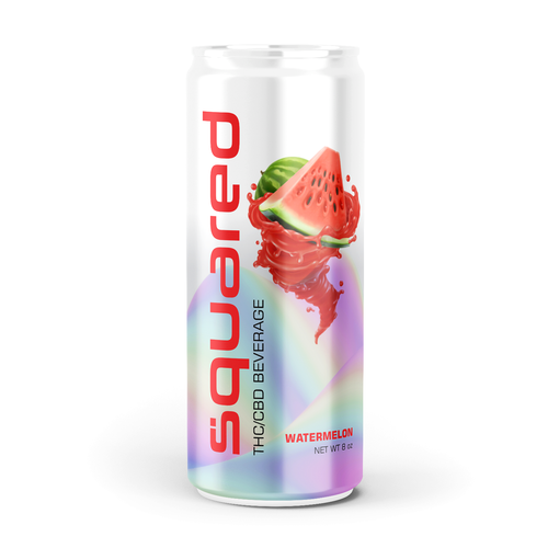 Clean - edgy beverage can for THC / CBD drink Design by SONUPARMAR