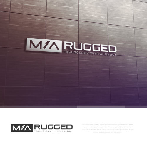 Mid-Atlantic Rugged Systems Logo and Brand Guide Design by Michael San Diego CA