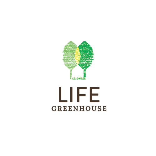 Greenhouse logo company Design by Diya Susan Pallikal