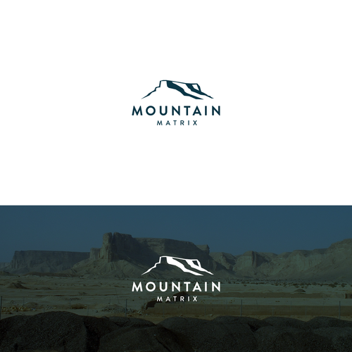 Mountain Matrix Logo Design by Nowshad Art