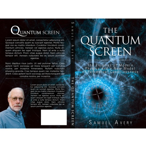 Design di Book Cover: Quantum Physics & Consciousenss di srk1xz