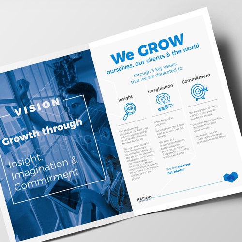 Software outsourcing brochure Design by Wil-MalleableStudio