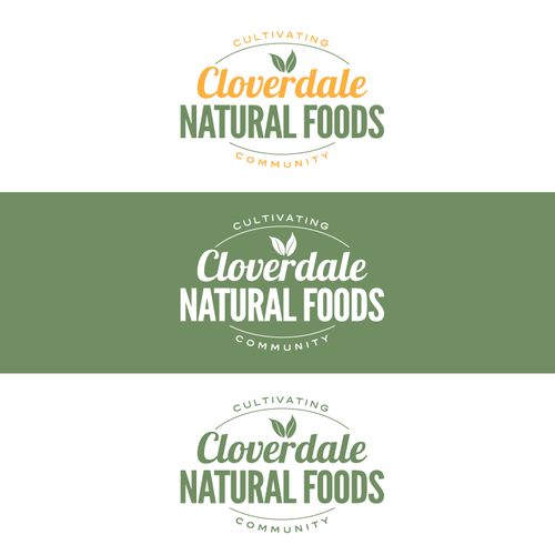 Natural grocery store Logo Design réalisé par MonicaDesigns