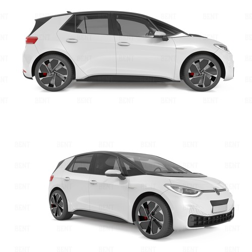 3D Model of VW ID3 Design by BenTō.