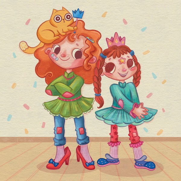 Design by Alice Z. titled "Recreating child’s quarantine artwork"