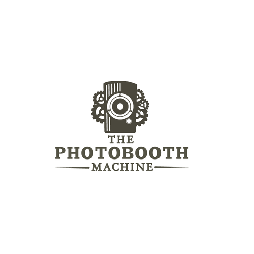 Create a nostalgic, steampuck inspired logo for The Photobooth Machine Design by xkarlohorvatx