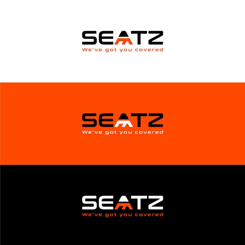 strong logo for repair and installation of commercial seating Design by Megades!gn