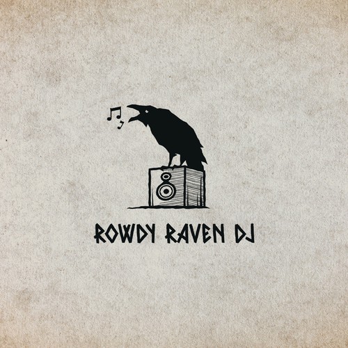 need a Norse Mythology Raven for a DJ logo Design by Voinch Visuals