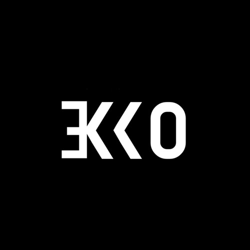 SIMPLE LOGO - ekko Letters then dm after Design by artoffaizan