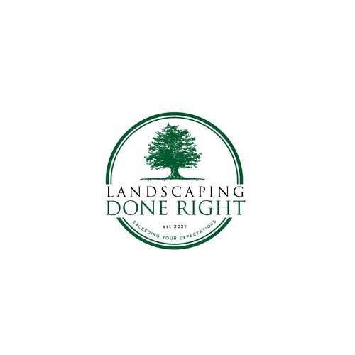 Searching for Clean, Indelible Logo for Landscaping Company Design by Arwen14