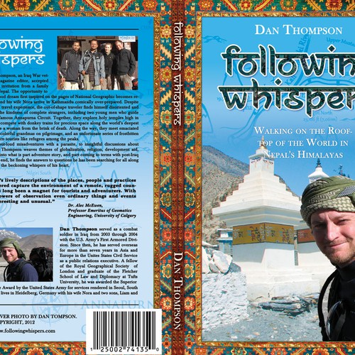 Design di Design an exotic,  Nepal-themed travel book cover  di Sun_