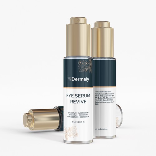 Eye serum bottle design Design by interaksi